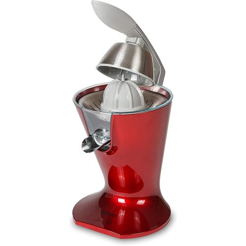 Sogo Ss-5295-R, Presse-Agrumes, Acier Inoxydable, Haut De Gamme Avec Levier, 160w, 0,55l