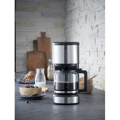 Cafetière Électrique De 1,25l 1000w Gris Noir