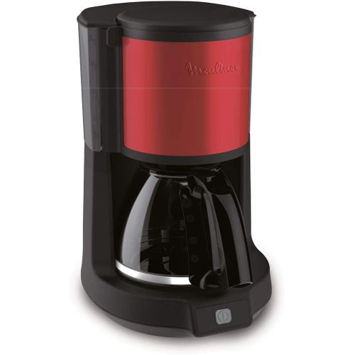 Cafetière Électrique De 1,25l Pour 15 Tasses 1000w Rouge Noir