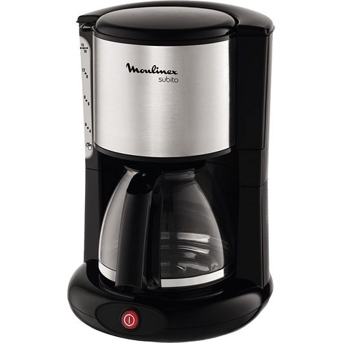 Cafetière Électrique De 1,25l Pour 10 A 15 Tasses 1000w Gris Noir