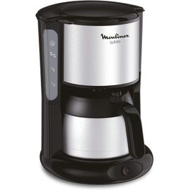 Cafetière Électrique De 0,9l Pour 8 A 10 Tasses Gris Noir