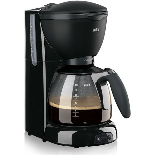 Cafetière Électrique De 1,2l Pour 10 Tasses 1100w Noir