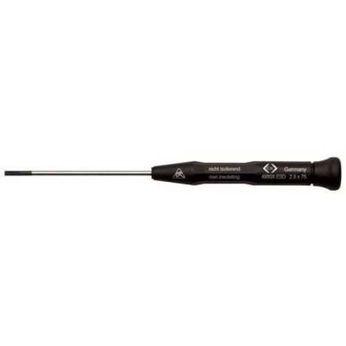 Tournevis plat 0.25 mm x 1.2 mm C.K. Xonic T4880XES12 Longueur de la lame: 60 mm 1 pc(s)