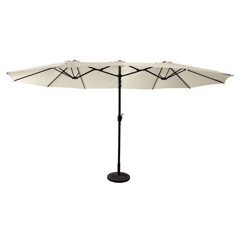 Parasol Double 2,7x4,6m Linai Beige