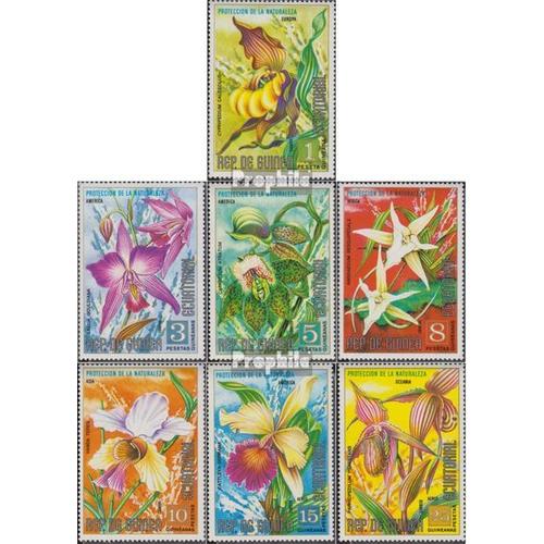 Äquatorialguinea 429-435 (Complète Edition) Oblitéré 1974 Orchidées