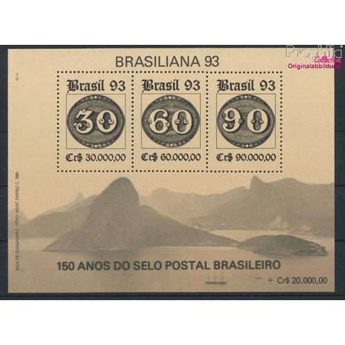 Brésil Bloc 93 (Complète.Edition.) Neuf Avec Gomme Originale 1993 Ex (9233673