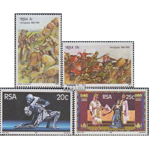 Afrique Du Sud 581-582,583-584 (Complète.Edition.) Neuf Avec Gomme Originale 1981 Bataille À Amajuba, Théâtre D\'etat