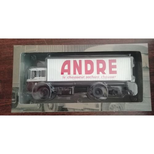 Collection Altaya Camions D'autrefois N°29 Daf A2600 (1970) Chaussures André-Altaya