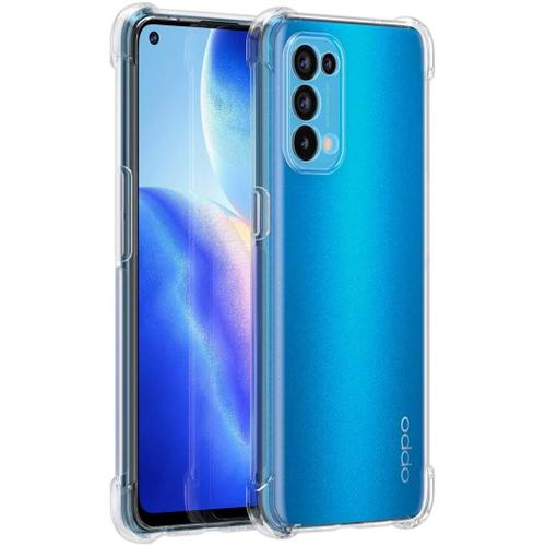 Coque Oppo Find X3 Lite + 2x Vitre Housse Silicone Transparent Verre Trempe