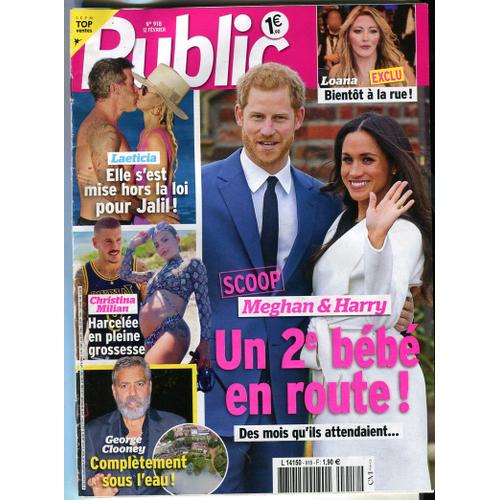 Public - N°918 : Meghan & Harry - Un 2e Bébé En Route !