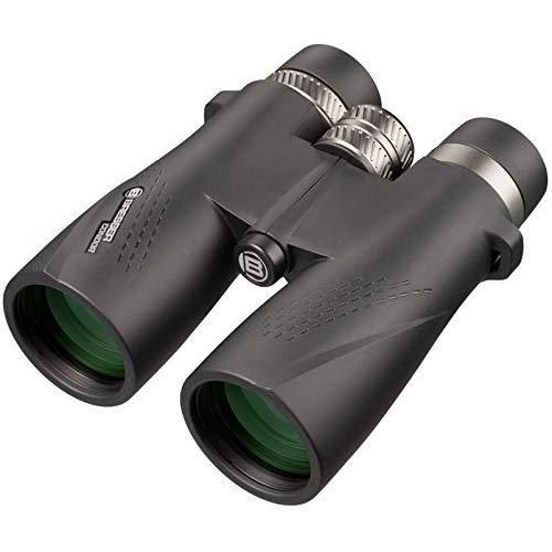 BRESSER Jumelles 1821051 Condor étanches avec garnissage à Broder et Traitement Multicouche UR Noir 10 x 50