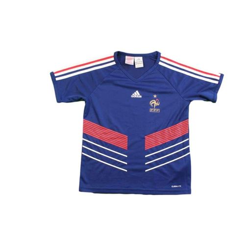 Maillot Foot Rétro Équipe De France Domicile Enfant 2010-2011