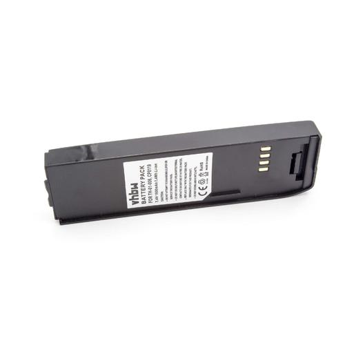 vhbw Li-Ion batterie 1000mAh (7.4V) pour téléphone satellite Thuraya Hughes 7100, 7101