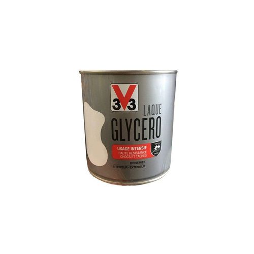 V33 Laque Glycéro Satin Blanc n°1 2 L