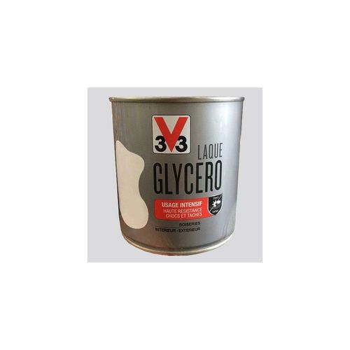 V33 Laque Glycéro Brillant Gris Perle n°11 0,5 L