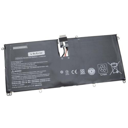 vhbw batterie compatible avec HP Envy Spectre 6-1000, TU XT 13-2000eg, XT 13-2000, XT 13-2000ea laptop (2950mAh, 14.8V, Li-Ion, noir)