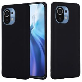 Coque Silicone Noir Pour Xiaomi Mi 11 Lite Little Boutik®