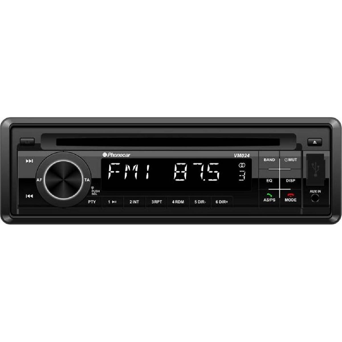 Autoradio 24v Phonocar Vm024 Cd Mp3 Usb Bluetooth Dab