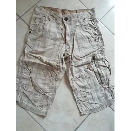 Pantacourt Bermuda Long Garçon 12 Ans.