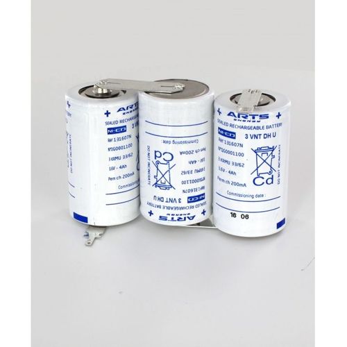 Batterie ARTS (SAFT) 3.6V 4Ah 3VTD Cote cote 131607