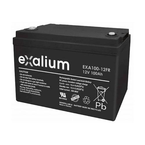 Batterie plomb 12V 100Ah V0 Exalium EXA100-12FR