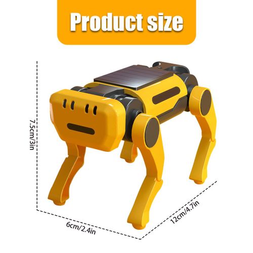 Robot À Énergie Solaire Pour Chien, Kit D'expérimentation Scientifique, Créatif, Vapeur, Jouets Éducatifs Préscolaires