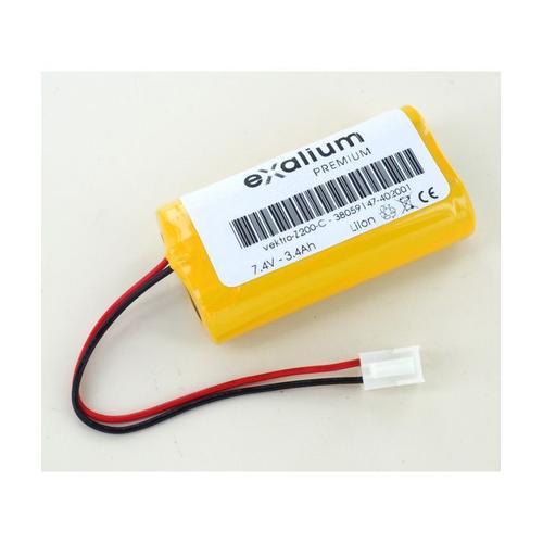 Batterie 7.4V 3.4Ah Li-ion pour aspirateur Kokido VEKTRO Z200