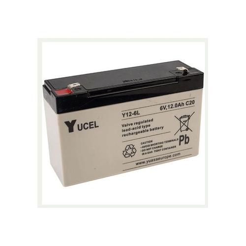 Batterie plomb 6V 12Ah Yuasa Y12-6L