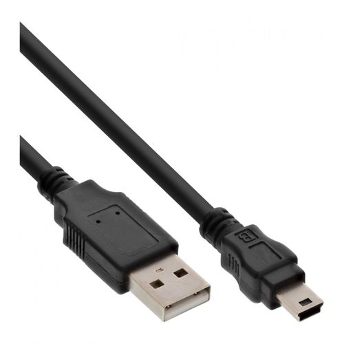 Inline 33107 Câble Usb 2 M Usb A Mini-usb B Noir