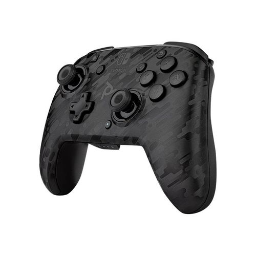 Manette Pdp Faceoff Wireless Deluxe Controller Sans Fil Noir Performance Designed Products Pour Nintendo Switch