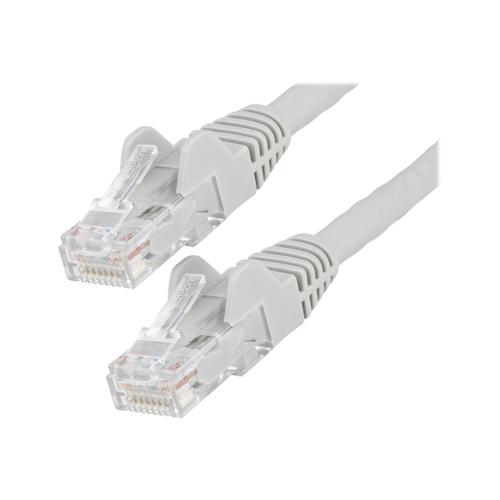 StarTech.com Câble Ethernet CAT6 3m - LSZH (Low Smoke Zero Halogen) - Cordon RJ45 UTP Anti-accrochage 10 GbE LAN - Câble Réseau Internet 650MHz 100W PoE - Gris - Snagless - 24AWG (N6LPATCH3MGR) -...