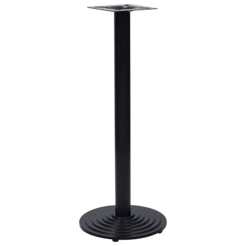 Vidaxl Pied De Table De Bistro Noir Ø43x107 Cm Fonte