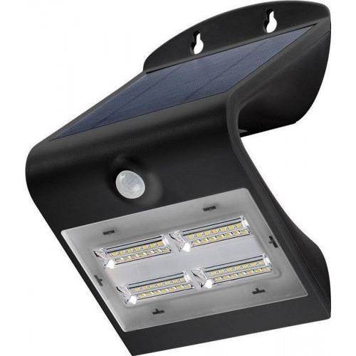 Projecteur Led Extérieur Solaire Goobay 3,2w 400lm Avec Détecteur De Mouvement (Noir)