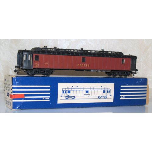 Hornby Acho 7420, Ho (1:87) Voiture Postale Sncf Avec Glaces-Hornby