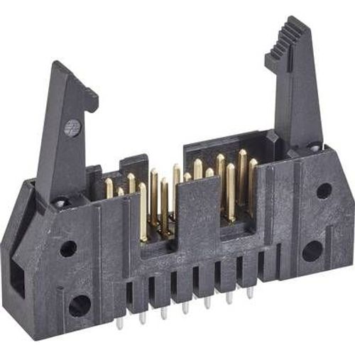 TE Connectivity Embase mâle avec levier d'éjection long Pas: 2.54 mm Nbr total de pôles: 34 Nbr de rangées: 2 1 pc(s)