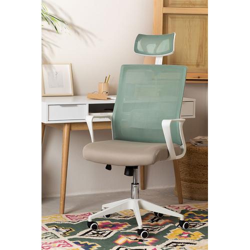 Chaise de bureau avec roulettes et accoudoirs Teill Colors - SKLUM