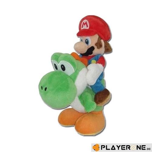 Nintendo - Super Mario - Peluche Mario And Yoshi 22 Cm