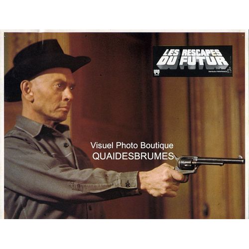 Les Rescapés Du Futur - Futureworld: Jeu De Photos D'exploitation Cinématographique - Format 22.5x28.5 Cm - De Richard T. Heffron Avec Peter Fonda, Blythe Danner, Arthur Hill, Yul Brynner - 1976