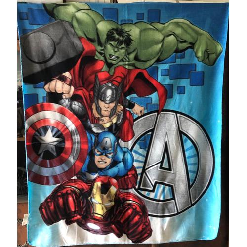 Plaid Avengers, Hulk, Thor, Capitaine America, Iron Man , Super Héros, Dc Comics, Marvel,Couverture