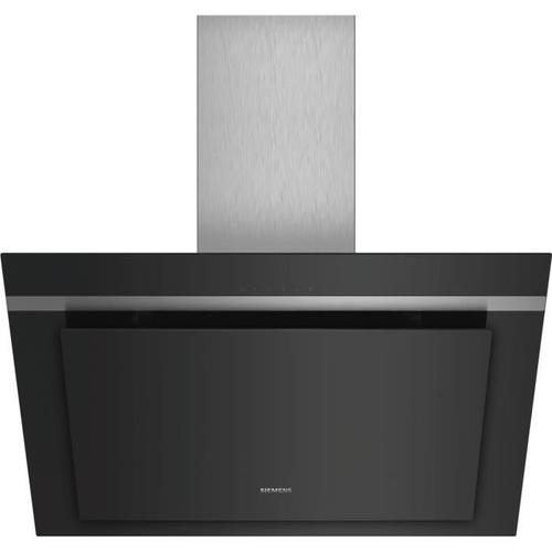 Siemens iQ300 LC87KHM60 - Hotte décorative verre inox/noir