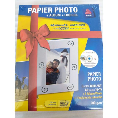 Photoshop Album Edition Découverte 3.2 + 80 Papier Photos + 1 Album