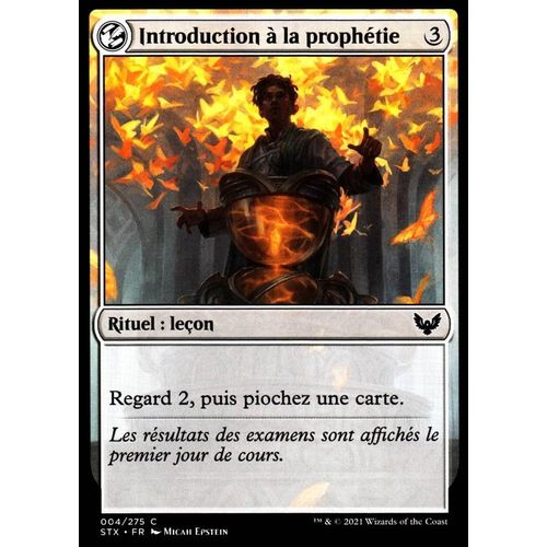 Introduction À La Prophétie - Mtg - Strixhaven - C - 4/275