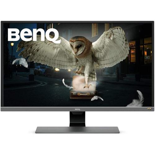 BenQ EW3270UE - Écran LED - 31.5" - 3840 x 2160 4K UHD (2160p) @ 60 Hz - VA - 300 cd/m² - 3000:1 - HDR10 - 4 ms - 2xHDMI, DisplayPort, USB-C - haut-parleurs - noir, gris métallisé