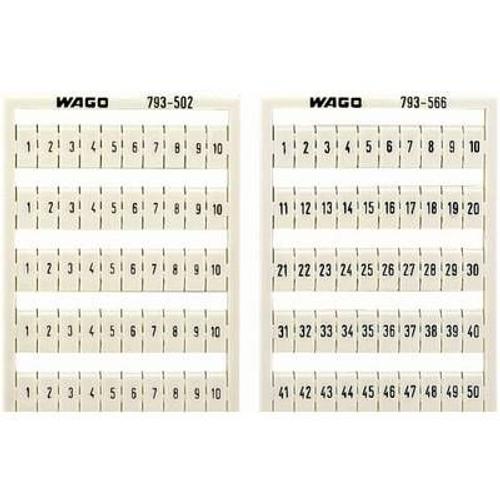 Système de repérage rapide Mini-WSB, vierge WAGO 248-501 100 pc(s)