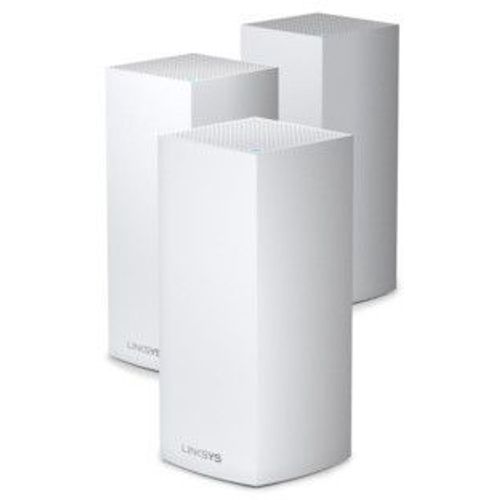 Linksys VELOP MX12600 - - système Wi-Fi - (3 routeurs) - jusqu'à 8100 pieds carrés - maillage - 1GbE - Wi-Fi 6 - Tri-bande