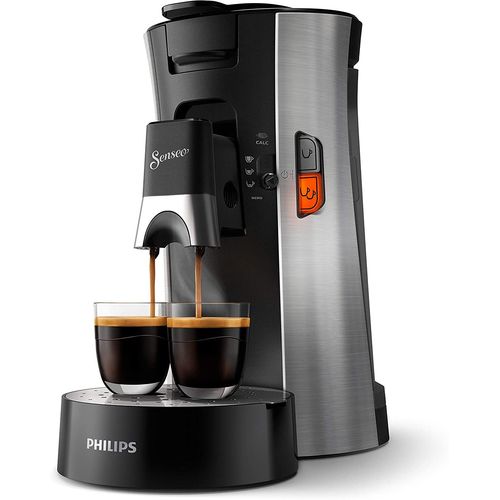 Machine À Café Dosettes Senseo Gris Noir