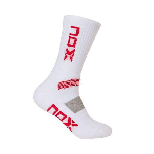 Vetements: Calcetines Nox Mc Blanco Rojo-Taille-