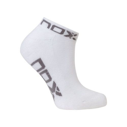 Vetements: Chaussettes Nox Tobillero Blanc Gris Femme-Taille-35/39