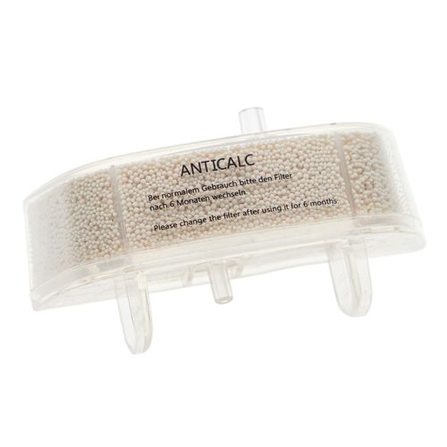 vhbw Cartouche filtrante anti-calcaire compatible avec Rowenta Steam Power RY6537WI / 4Q0, RY6553 nettoyeur balai vapeur - Filtre transparent