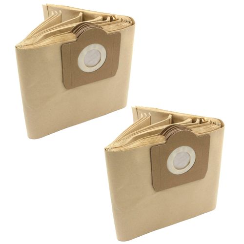 vhbw 20x sacs compatible avec Neva Seau 15L aspirateur - papier, couleur sable